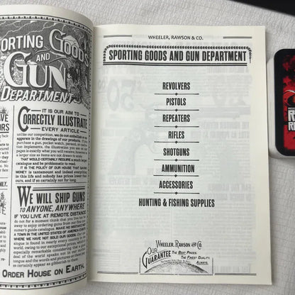 Catalogue Wheeler Rawson & Co - Réplique Red Dead Rédemption 2